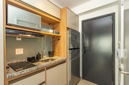 Flat com 1 Quarto para venda ou aluguel, 26m² no Indianópolis, São Paulo