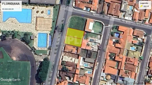 Lote/Terreno à venda, 900m² no Jardim Floridiana, Rio Claro