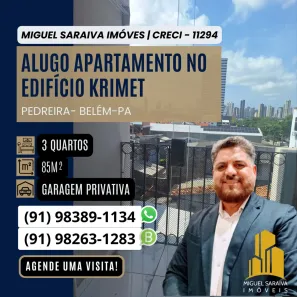Apartamento com 3 Quartos à venda, 85m² no Pedreira, Belém