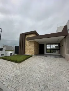 Casa de Condomínio com 3 Quartos à venda, 130m² no Zona de Expansão (Olhos D'Agua), Barra dos Coqueiros