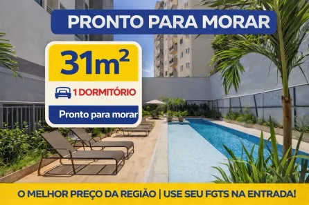 Apartamento com 1 Quarto à venda, 31m² no Pinheiros, São Paulo