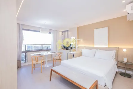 Apartamento com 1 Quarto para alugar, 29m² no Itaim Bibi, São Paulo