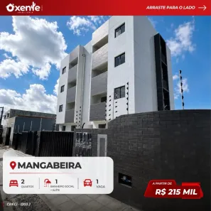 Apartamento com 2 Quartos à venda, 50m² no Mangabeira, João Pessoa
