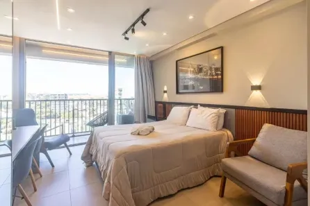 Kitnet com 1 Quarto à venda, 25m² no Indianópolis, São Paulo