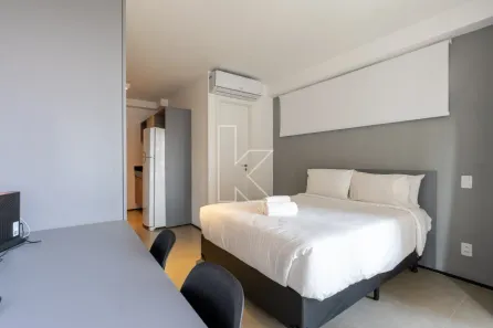 Apartamento com 1 Quarto à venda, 28m² no Indianópolis, São Paulo