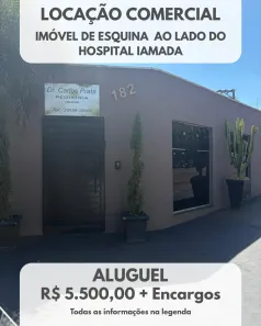 Imóvel Comercial com 1 Quarto para alugar, 10m² no Jardim Morumbi, Presidente Prudente