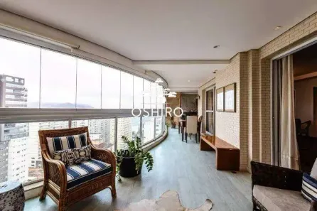 Apartamento com 3 Quartos à venda, 204m² no Embaré, Santos