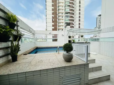 Cobertura com 2 Quartos à venda, 175m² no Pompéia, Santos