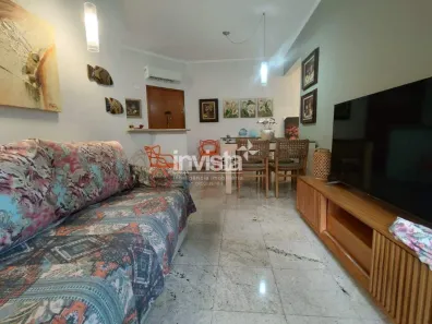 Apartamento com 1 Quarto para alugar, 60m² no Gonzaga, Santos