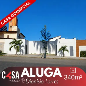 Imóvel Comercial com 8 Quartos para alugar, 340m² no Dionisio Torres, Fortaleza