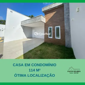 Casa de Condomínio com 3 Quartos à venda, 114m² no Turu, São Luís