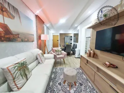 Apartamento com 2 Quartos à venda, 74m² no Boqueirão, Praia Grande