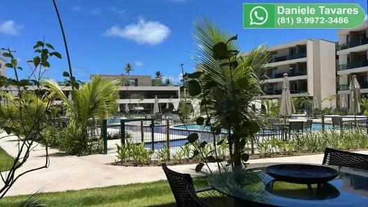 Flat com 1 Quarto à venda, 30m² no N. Sra. do Ó, Ipojuca