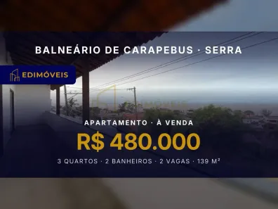 Apartamento com 3 Quartos à venda, 139m² no Balneário de Carapebus, Serra