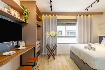 Flat com 1 Quarto à venda, 21m² no Paraíso, São Paulo