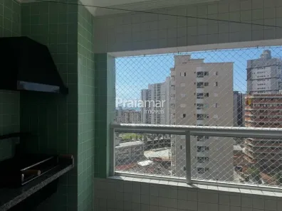 Apartamento com 2 Quartos para alugar, 78m² no Caiçara, Praia Grande
