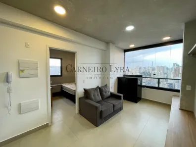 Apartamento com 1 Quarto para alugar, 33m² no Consolação, São Paulo