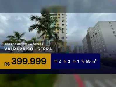 Apartamento com 2 Quartos à venda, 55m² no Valparaíso, Serra