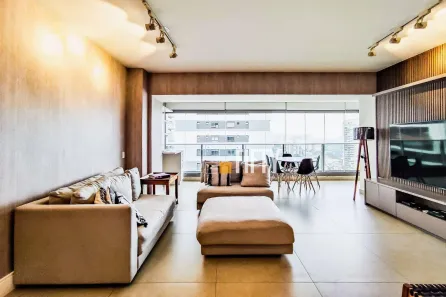 Apartamento com 1 Quarto para alugar, 84m² no Brooklin Paulista, São Paulo