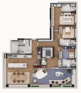 Apartamento com 3 Quartos à venda, 182m² no Cerqueira César, São Paulo