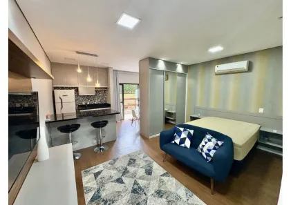 Apartamento com 1 Quarto para alugar, 48m² no Bosque do Vianna, Cotia