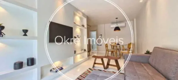 Flat com 2 Quartos à venda, 70m² no Lagoa, Rio de Janeiro