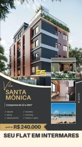 Apartamento com 1 Quarto à venda, 22m² no Intermares, Cabedelo