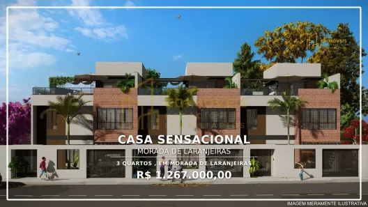 Casa com 3 Quartos à venda, 230m² no Morada de Laranjeiras, Serra