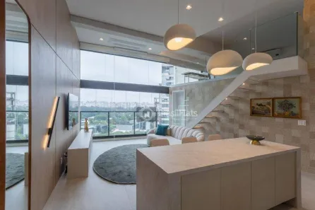 Apartamento com 1 Quarto para alugar, 62m² no Indianópolis, São Paulo