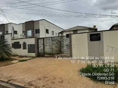 Apartamento com 2 Quartos à venda, 47m² no Parque Nápolis B, Cidade Ocidental