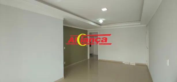 Apartamento com 3 Quartos para alugar, 93m² no Vila Augusta, Guarulhos