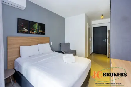 Apartamento com 1 Quarto à venda, 26m² no Indianópolis, São Paulo