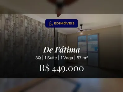 Apartamento com 3 Quartos à venda, 67m² no de Fátima, Serra