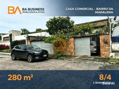 Imóvel Comercial com 8 Quartos à venda, 280m² no Madalena, Recife