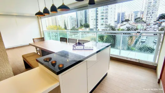Apartamento com 4 Quartos para alugar, 167m² no Vila Clementino, São Paulo