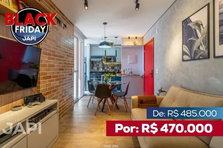 Apartamento com 2 Quartos à venda, 52m² no Bosque dos Jacarandás, Jundiaí