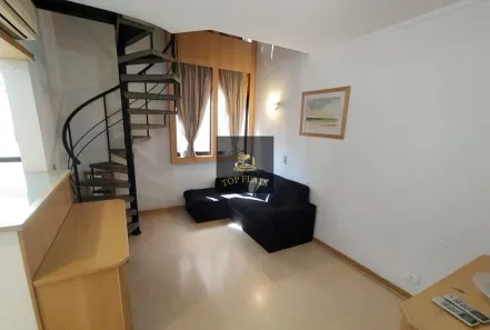 Flat com 1 Quarto para alugar, 45m² no Vila Olímpia, São Paulo