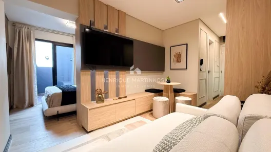 Apartamento com 1 Quarto à venda, 31m² no Mercês, Curitiba