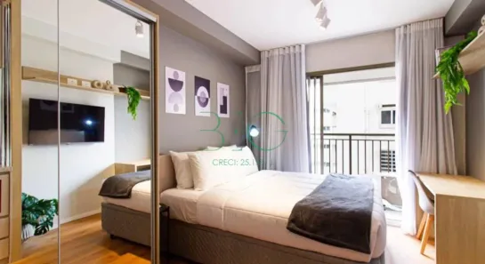 Apartamento com 1 Quarto à venda, 24m² no Perdizes, São Paulo