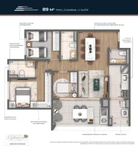 Apartamento com 3 Quartos à venda, 89m² no Vila Mariana, São Paulo