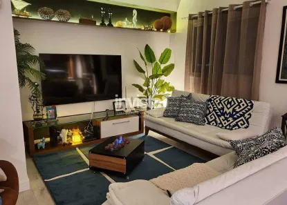 Apartamento com 2 Quartos para alugar, 88m² no José Menino, Santos