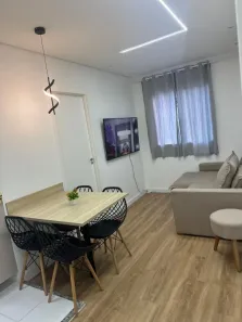 Apartamento com 2 Quartos para alugar, 44m² no Jardim Santo Antônio, Poá