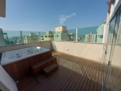 Cobertura com 3 Quartos para alugar, 117m² no Enseada, Guarujá