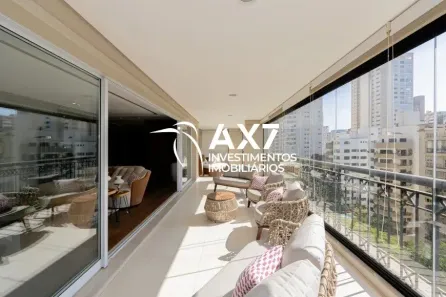 Apartamento com 4 Quartos para venda ou aluguel, 346m² no Campo Belo, São Paulo