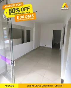 Ponto Comercial com 1 Quarto para alugar, 30m² no Guará II, Brasília