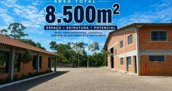 Galpão/Depósito/Armazém à venda, 8500m² no São Lucas, Viamão