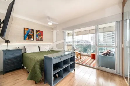 Flat com 1 Quarto à venda, 32m² no Pinheiros, São Paulo