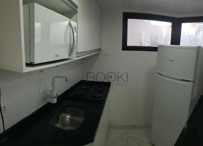 Apartamento com 1 Quarto para alugar, 48m² no Itaim Bibi, São Paulo