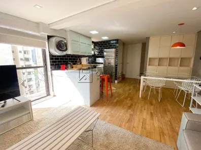 Apartamento com 1 Quarto para alugar, 75m² no Vila Nova Conceição, São Paulo