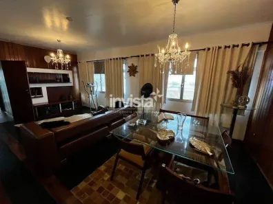 Apartamento com 3 Quartos para alugar, 150m² no Boqueirão, Santos